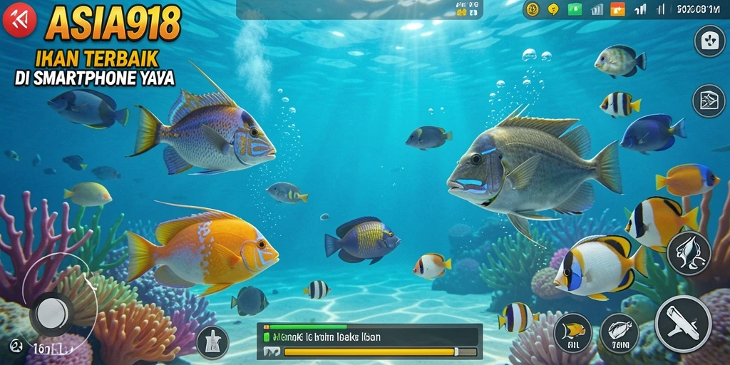Gameplay seru ASIA918 dengan visual menembak ikan.