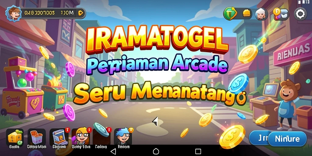 Tampilan dinamis dan seru dari gameplay IRAMATOGEL yang penuh tantangan.