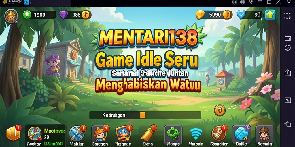 Gameplay MENTARI138 yang seru dan menyenangkan dalam genre Idle.