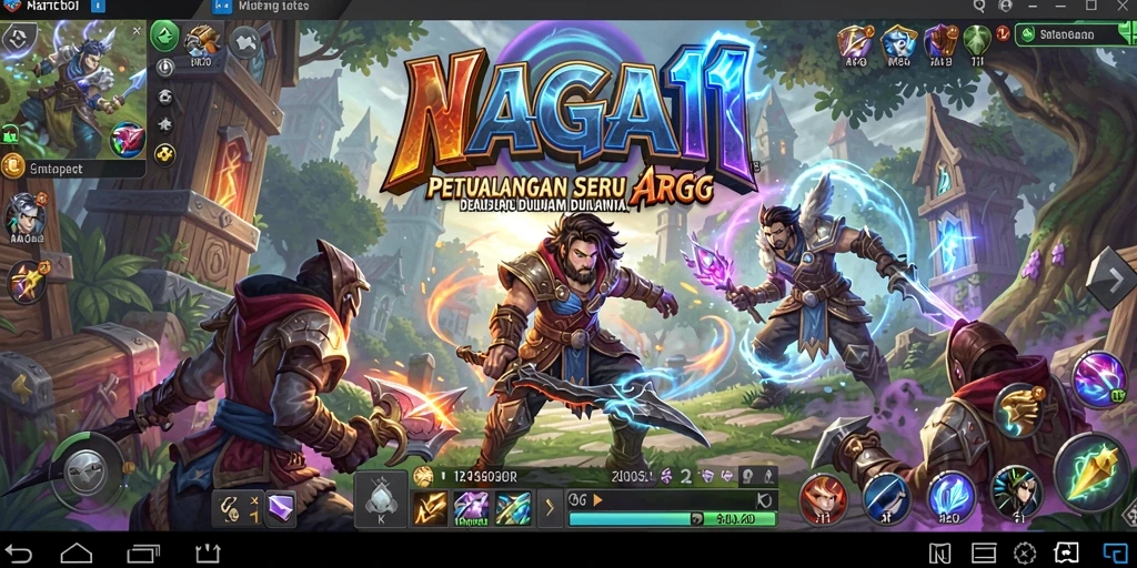 Gameplay seru dengan berbagai misi dan pertarungan epik di NAGA11.